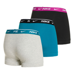 Nike Everyday Stretch Trunk Boxer Shorts 3 Pack Men - Multicoloured