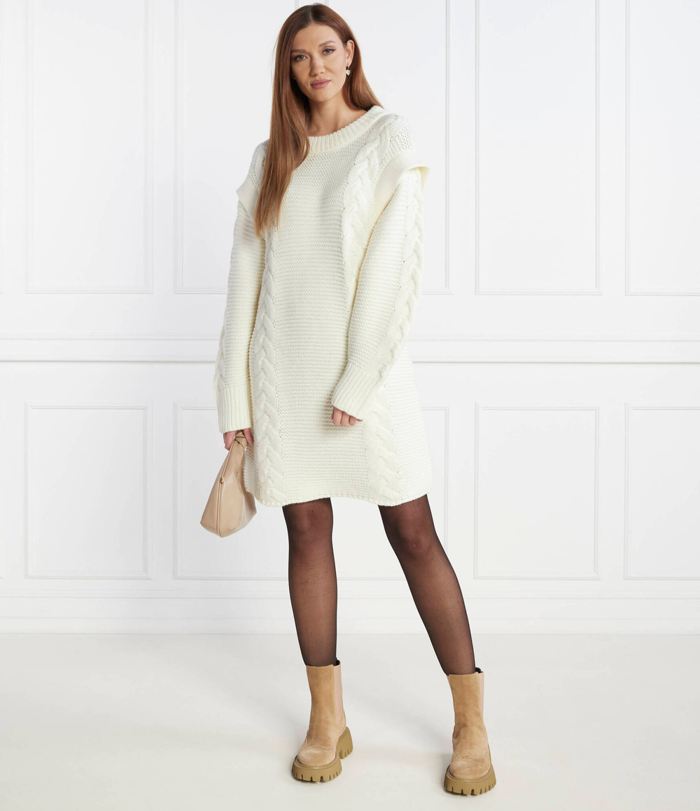 Платье Silvian Heach - экрю(GPA23227VE)