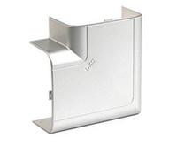 Угол плоский 110х50 мм, цвет серый металлик