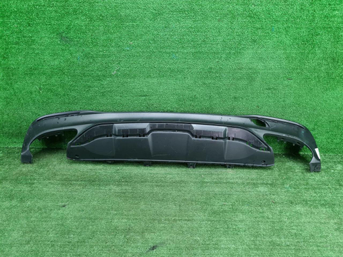 Юбка заднего бампера Mercedes GLE W166 (15-18) AMG