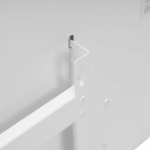 Конвектор электрический DENZEL XCE-1500, 230 В, 1500 Вт, белый, сушилка, колеса, Х-элемент 98131