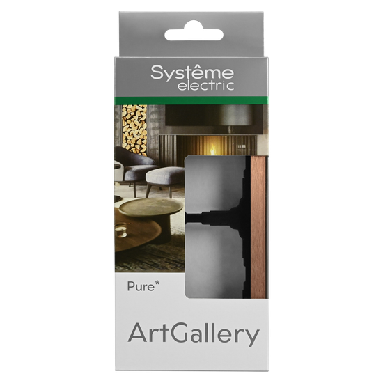 Рамка 2-м ArtGallery Pure метал. медь SE GAL312502