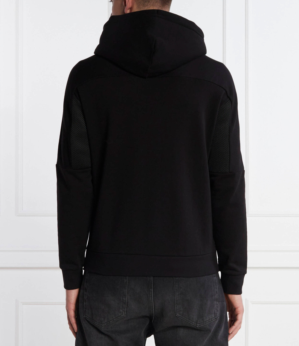 Худи EA7 - черный(3DPM57 PJEQZ)