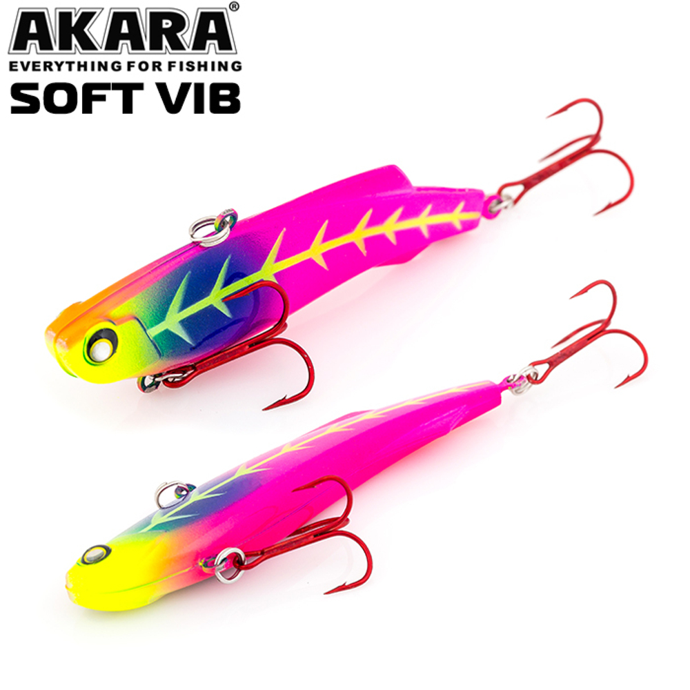 Воблер Akara раттлин Soft Vib 55 мм 9 гр. (1/3 oz 2,2 in) A 67