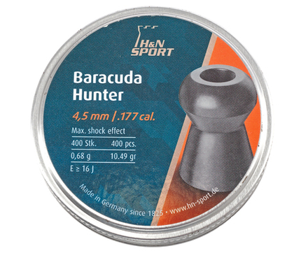 Пули пневм. H&N Baracuda Hunter 4,5мм 0,68г 400шт