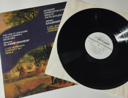 Винтажная виниловая пластинка LP Л. ван Бетховен, Большой Симфонический Оркестр Гостелерадио СССР, дирижер Владимир Федосеев, Симфония №3 Героическая (СССР 1991)