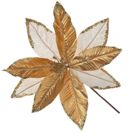 GAEM Цветок искусственный "Пуансеттия", L31 W31 H26 см