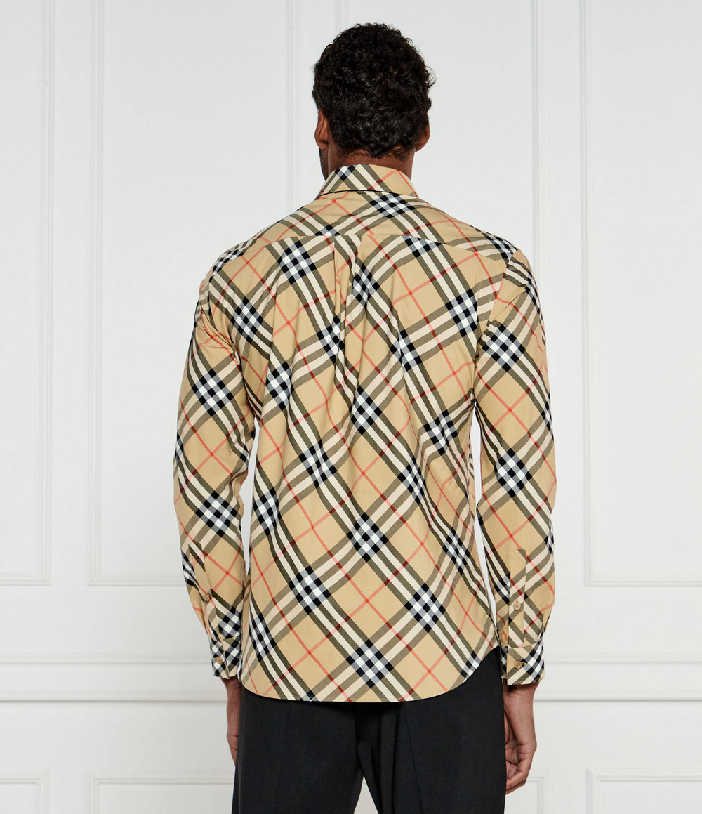 Рубашка Burberry - бежевый(8106165)
