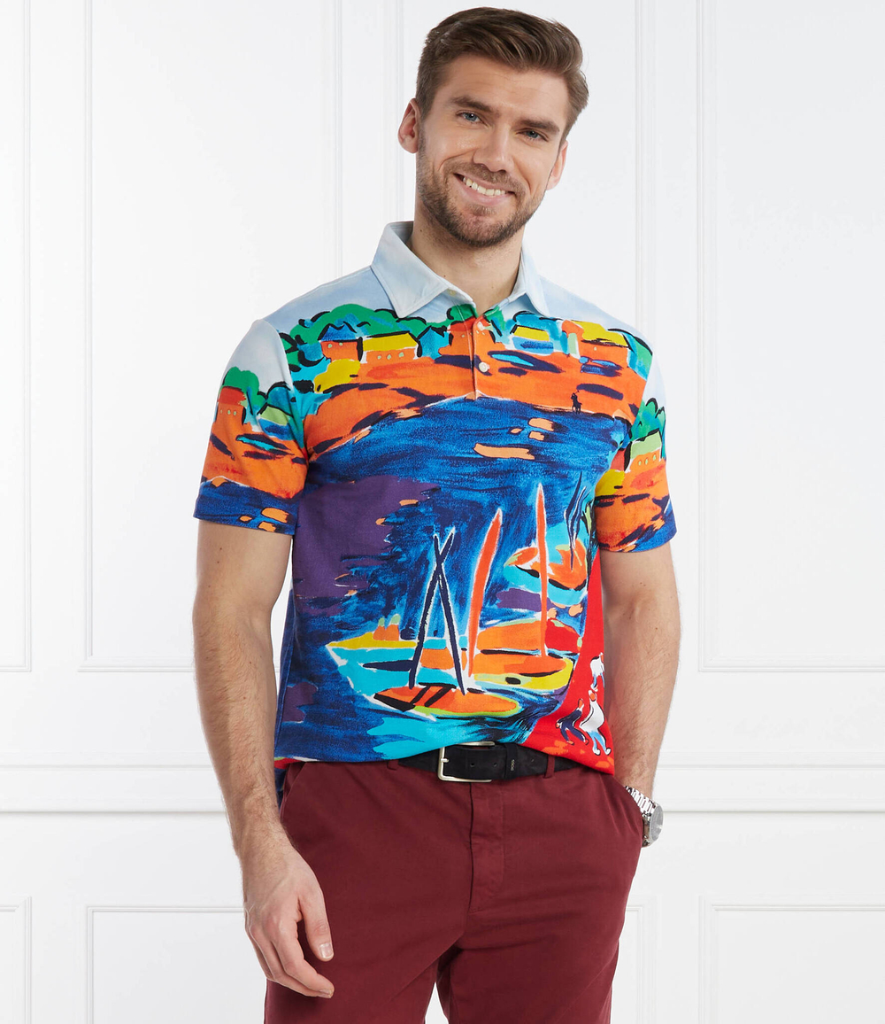 Поло POLO RALPH LAUREN - разноцветная(710926273)