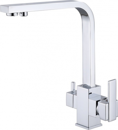 15004 Смес. для кухни под фильт. выс. Г-обр. КВ. (ХРОМ) ViEiR (10/1шт)