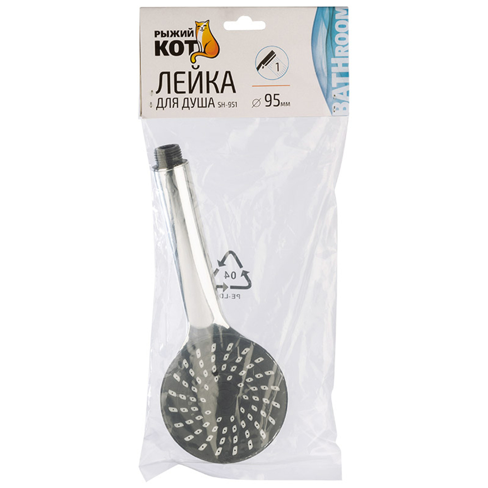 Лейка для душа 95мм, один режим SH-951