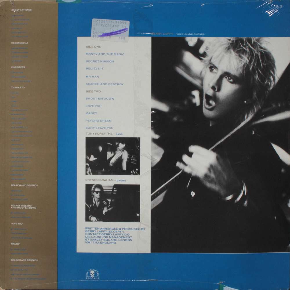 Gerry Laffy / Money And The Magic (LP)