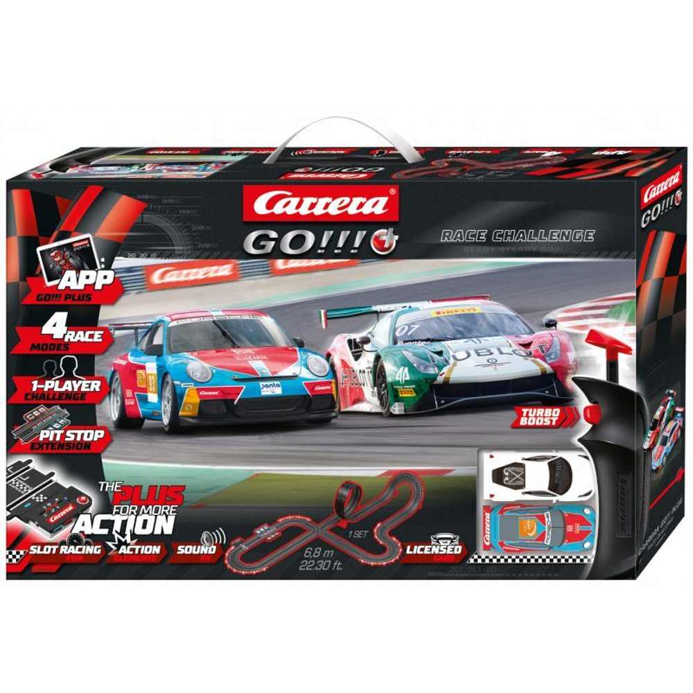 Гоночный трек Carrera GO!!! PLUS Race Challenge, 20066014