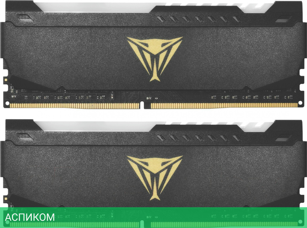 Оперативная память Patriot Viper Steel RGB 2x8GB DDR4 PC4-25600 (PVSR416G320C8K)