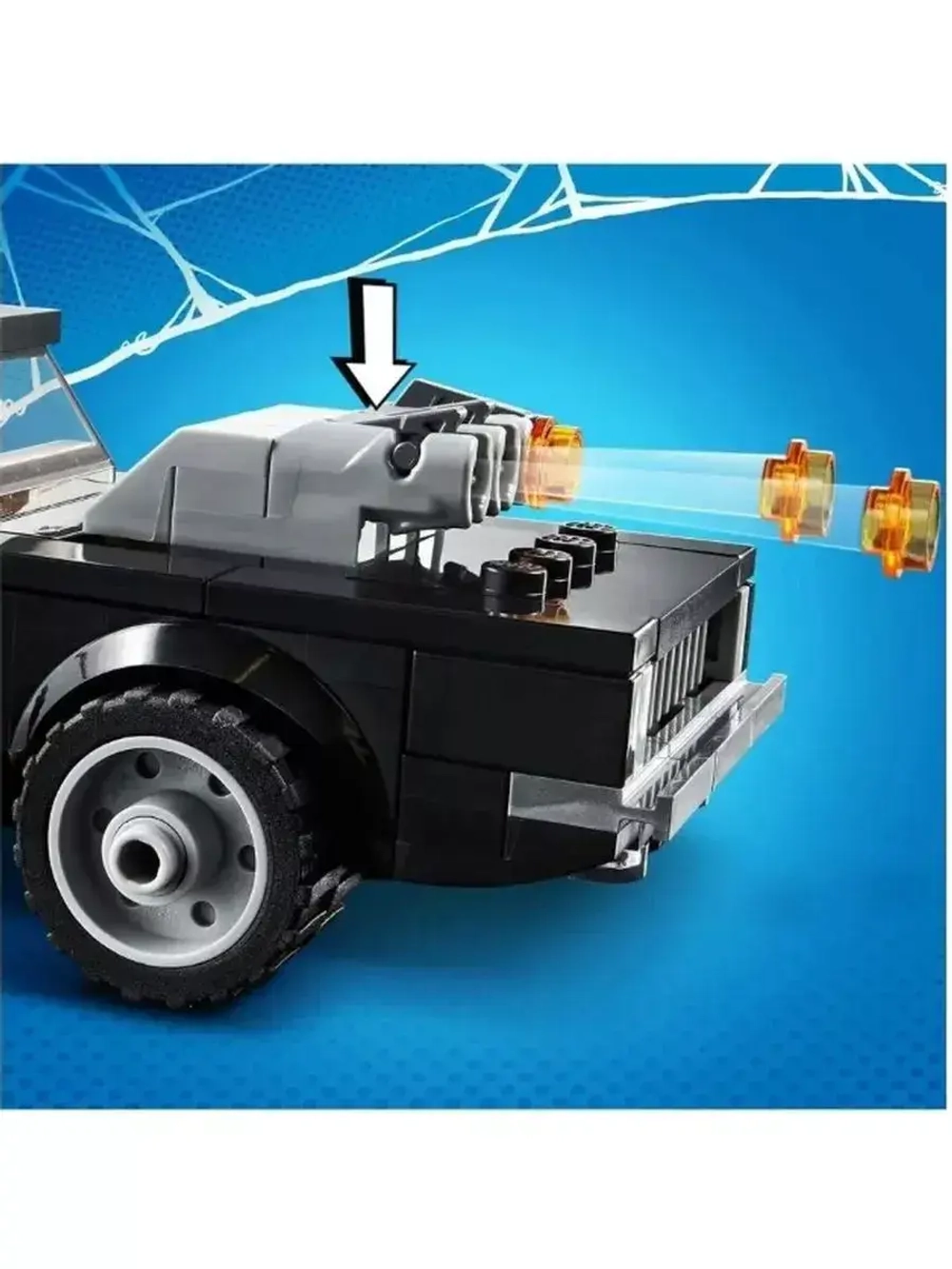 Конструктор Человек Паук и Призрачный Гонщик 242 детали