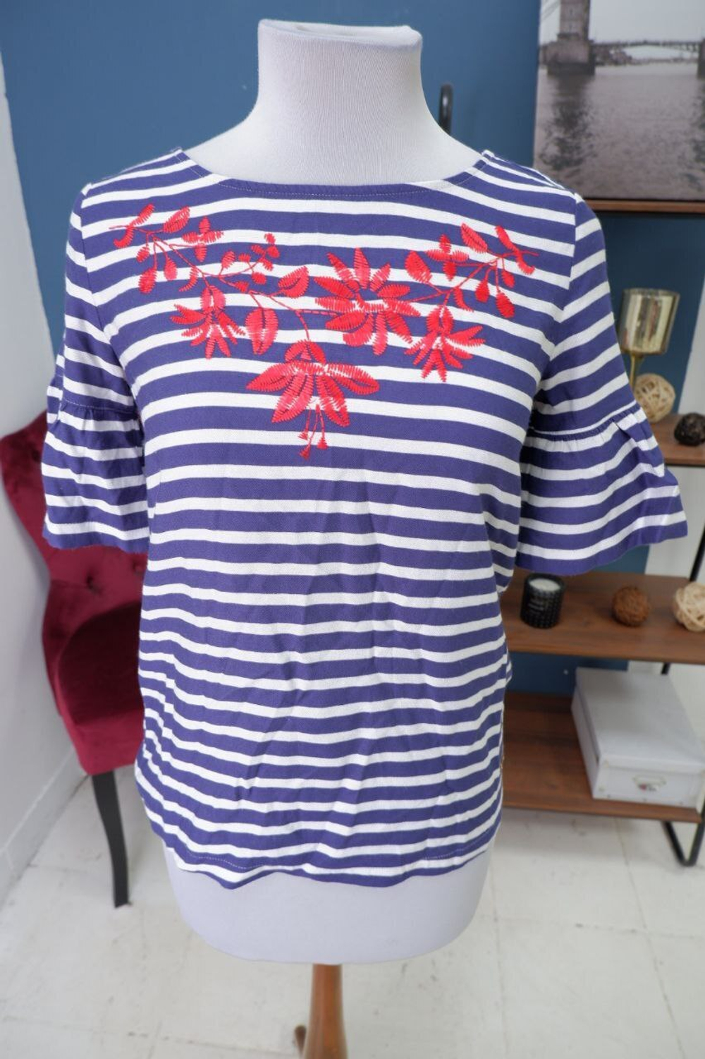 Футболка U.S. Polo Assn с удлиненным рукавом 40 размер