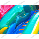 Коммерческий надувной батут-горка "Огненный дракон" 18*8*13 м