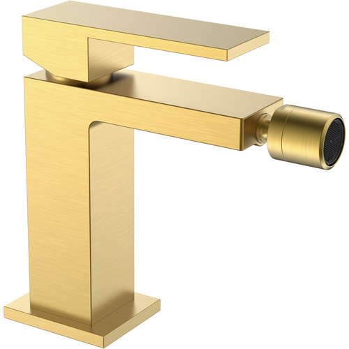 Смеситель для биде Boheme Qubic 476-MG matt gold