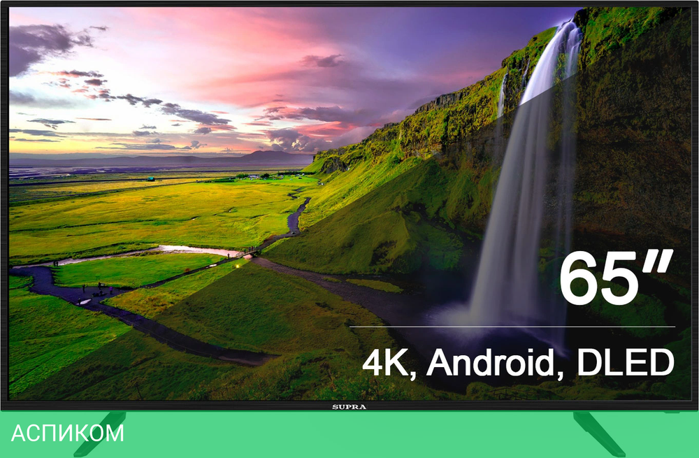 Телевизор LED Supra 65" STV-LC65ST0045U