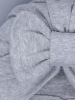 Чалма осенняя детская с бантиком