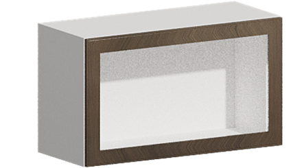 Кухня Модуль ШВГС 809 Графит / Дуб французский