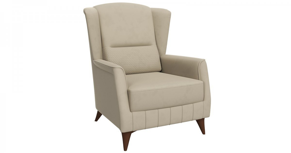 Кресло для отдыха Эшли велюр карамельный