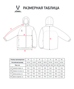 Куртка ветрозащитная JÖGEL PREMIER PerFormPROOF FZ Rain Jacket, синий