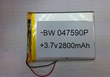 Battery 357590P 3.7V 3500mAh Lipo Lithium Polymer Rechargeable Battery (3.5*75*90mm) MOQ:50