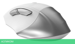 Мышь A4Tech Fstyler FG35 серебристый/белый