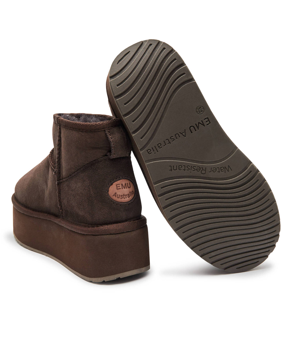 Кожаные угли Stinger EMU Australia - каштановый(W13082)