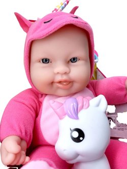 Кукла BERENGUER мягконабивная в костюме Единорога 30см (35300B)