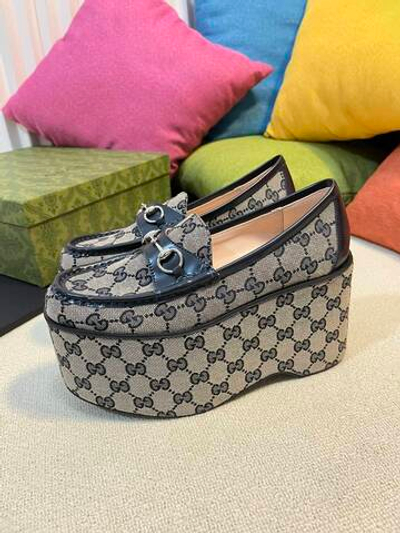 Gucci Horsebit Platform Loafer