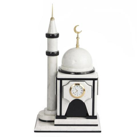 Часы "Мечеть" малая мрамор 200х150х375 мм 5700 гр. R119242