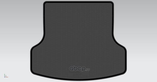 Коврик багажника Nissan Almera с 2013-2018 г. (REZKON)