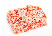 Мясо Камчатского краба, салатное~250г Мясо Камчатского краба, салатное~250г