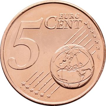 5 евроцентов 2017 Кипр (5 euro cent)