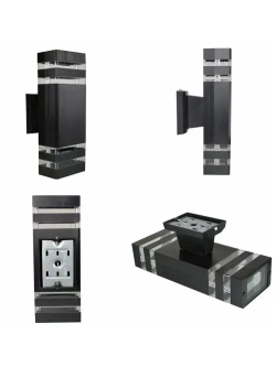 Светильник бра уличный настенный E27, Фонарь фасадный IP55