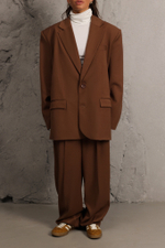 Брюки широкого кроя