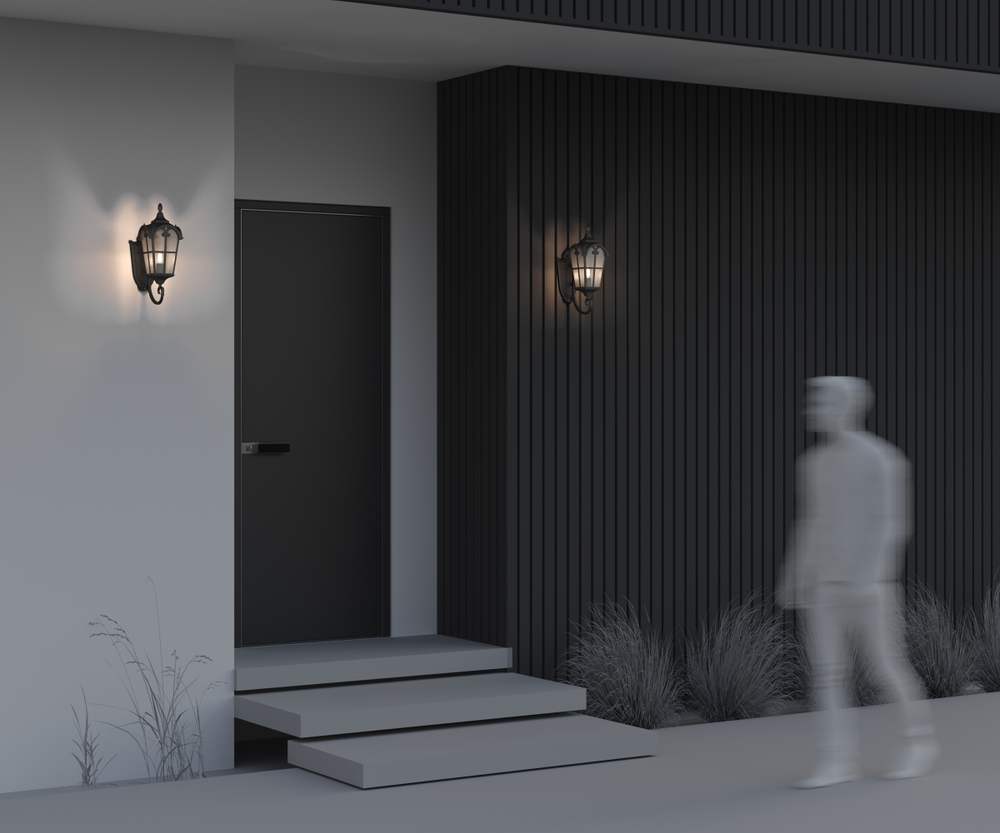 Уличный настенный светильник Outdoor O413WL-01BZ1