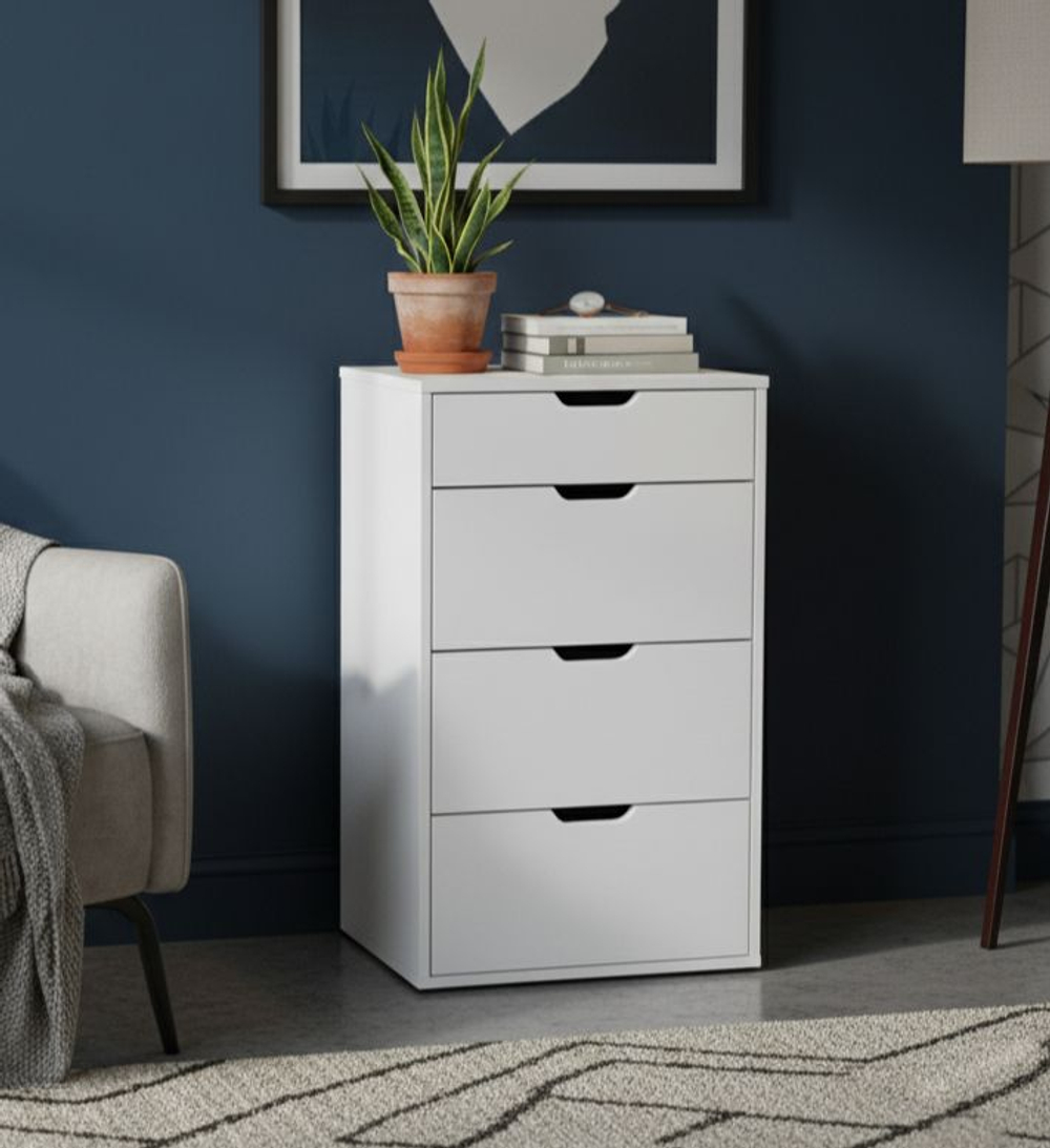 Комод Даллас, комод для одежды, белый 80-687