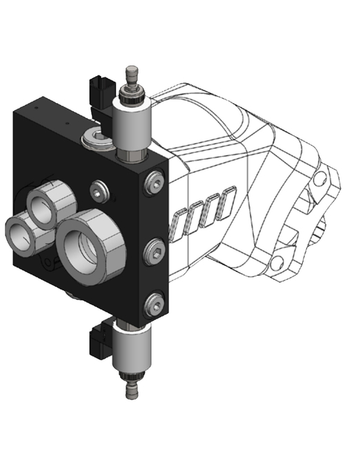 Клапан перепускной by-pass 24V для насосов серии TWINFLOW 53+53/70+35 10820024547