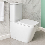 Унитаз-компакт Azario SAVIA 370х640х810 напольный, безободковый, система смыва Rimless, с быстросъемным сиденьем "Микролифт" (AZ-8303D-s)