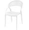 Белый пластиковый стул Sunset | Siesta Contract | Турция