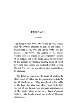 The Franks, from their first appearance in history to the death of King Pepin | Walter Copland Perry