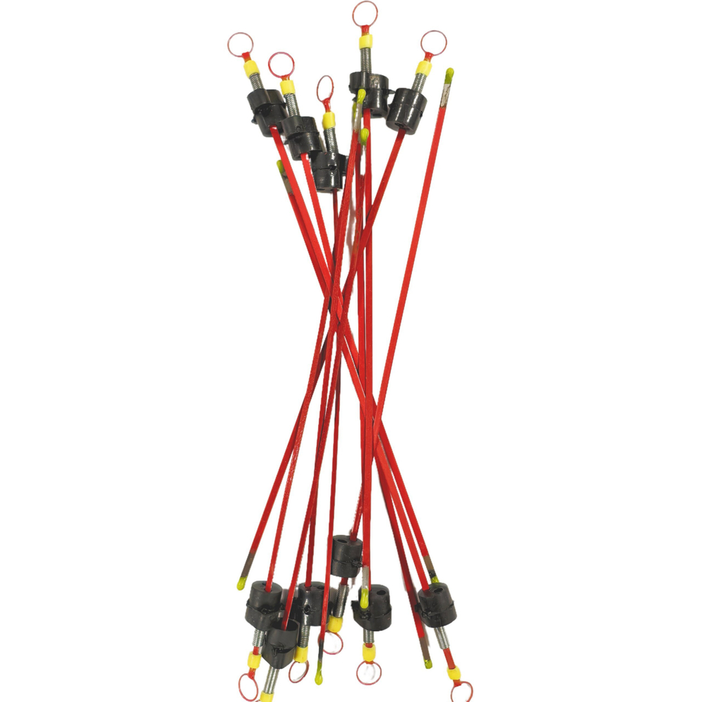 Сторожок М7Ф, красный, 18см,3.0-9.0гр. (10 штук в упаковке)