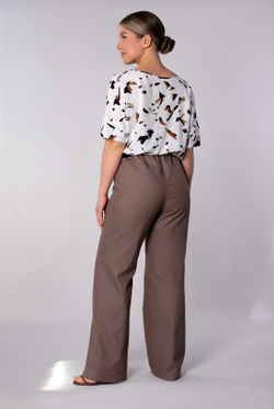 Брюки женские 3667зпб, какао #429Кк023667зпб