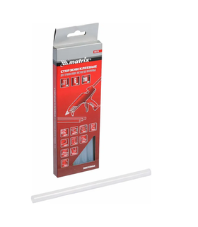 Стержни клеевые прозрачные (11 мм; 200 мм; 6 шт.) MATRIX 930720