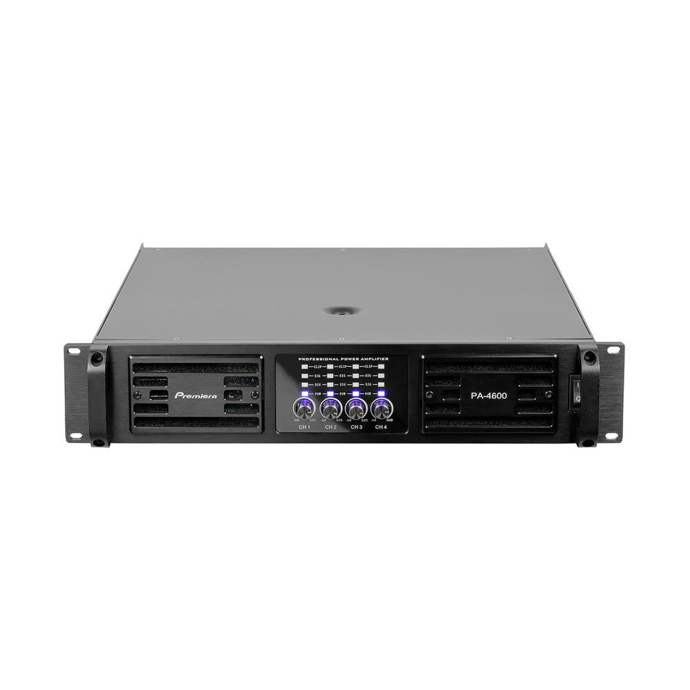 Premiera PA-4600 — многоканальный усилитель мощности