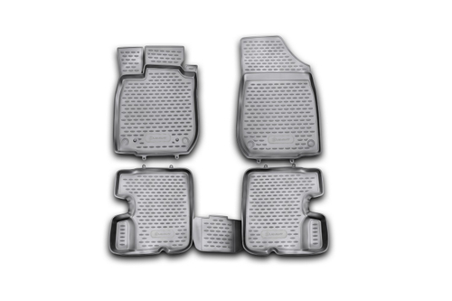 Коврики в салон для RENAULT Sandero 2010- 2014, 4 шт. (полиуретан) NLC.41.18.210KH