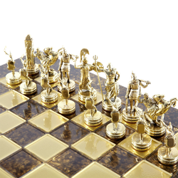 Manopoulos Шахматный набор Троянская война